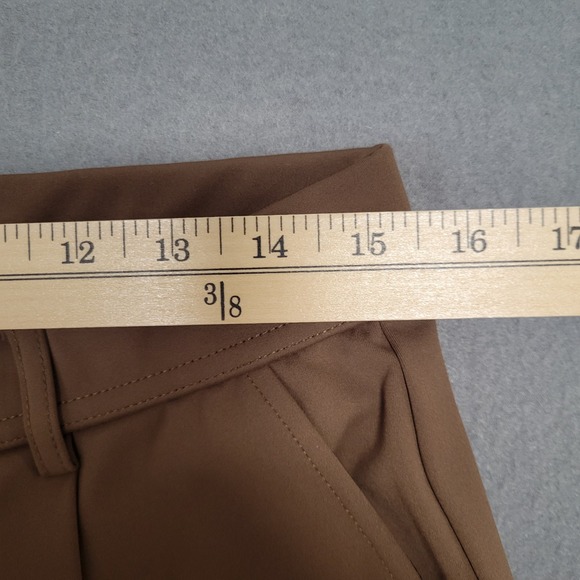 Halara Womens Size Large Tall High Waisted Flare Dress Pants Brown Tall NWT - Picture 4 of 14